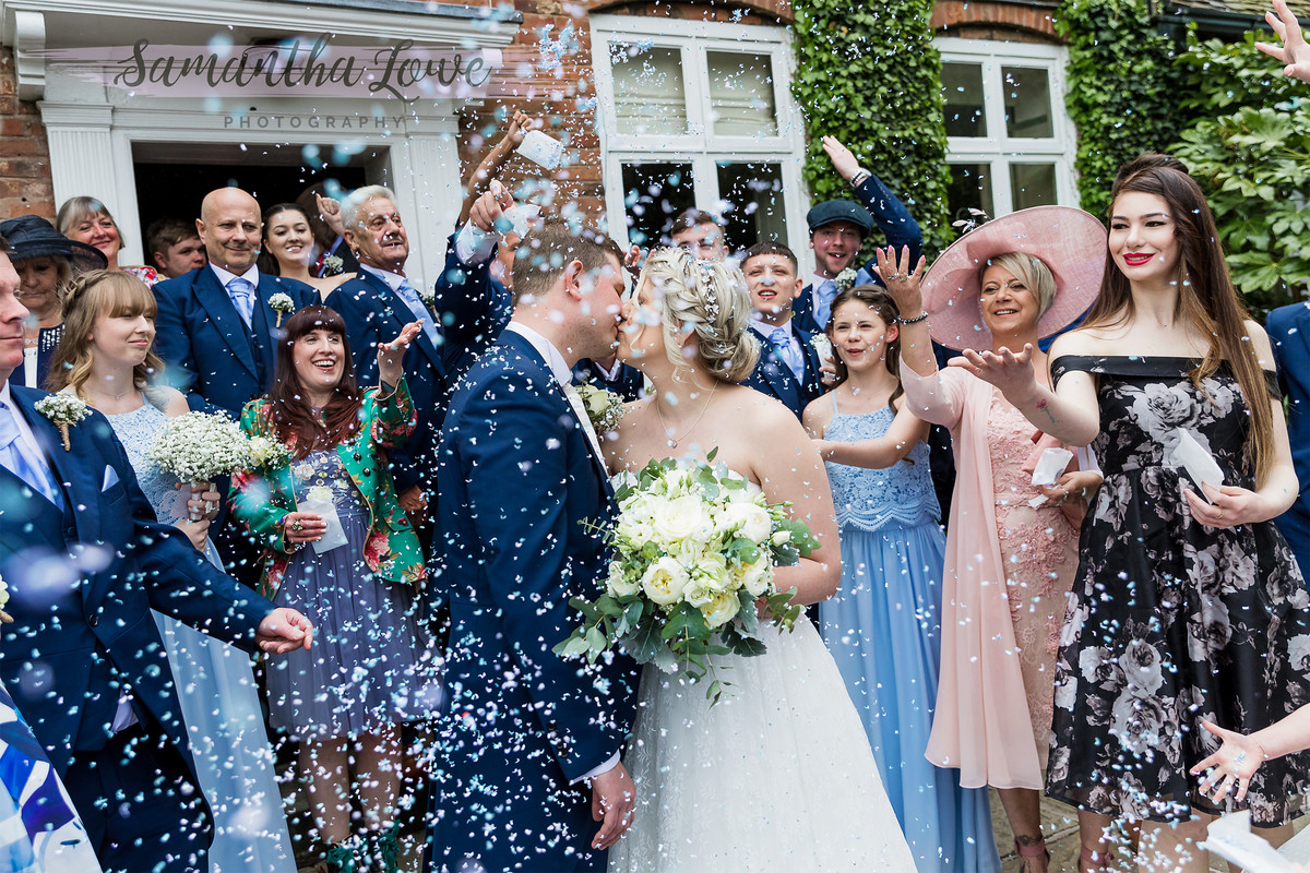 Wedding Photographer The Moat House Acton Trussell