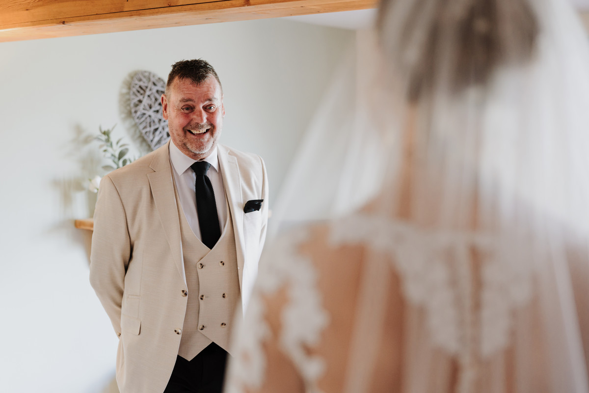 First look with Dad at Blithfield Lakeside Barns Staffordshire